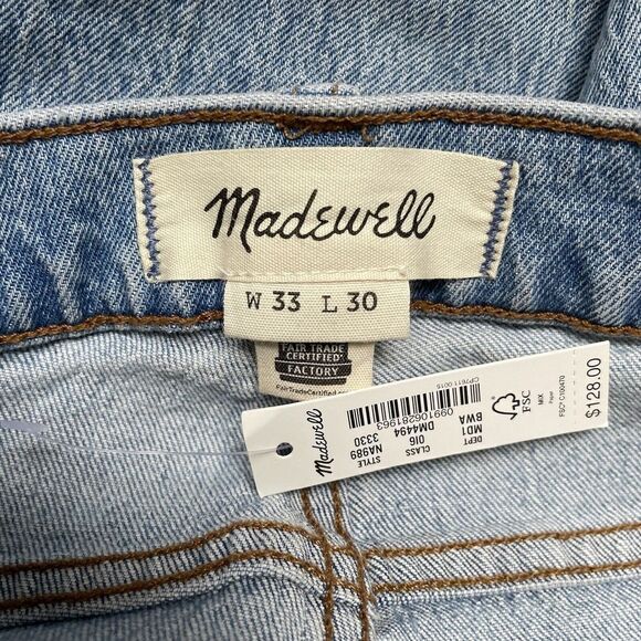 MADWELL Mens Skinny-Fit Flex Denim Jeans NEW Stretch NA989 Actual: 28 x 30 - Picture 7 of 11